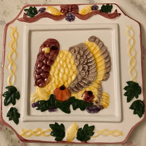 Thanksgiving ceramic set - Picture 7 of 8